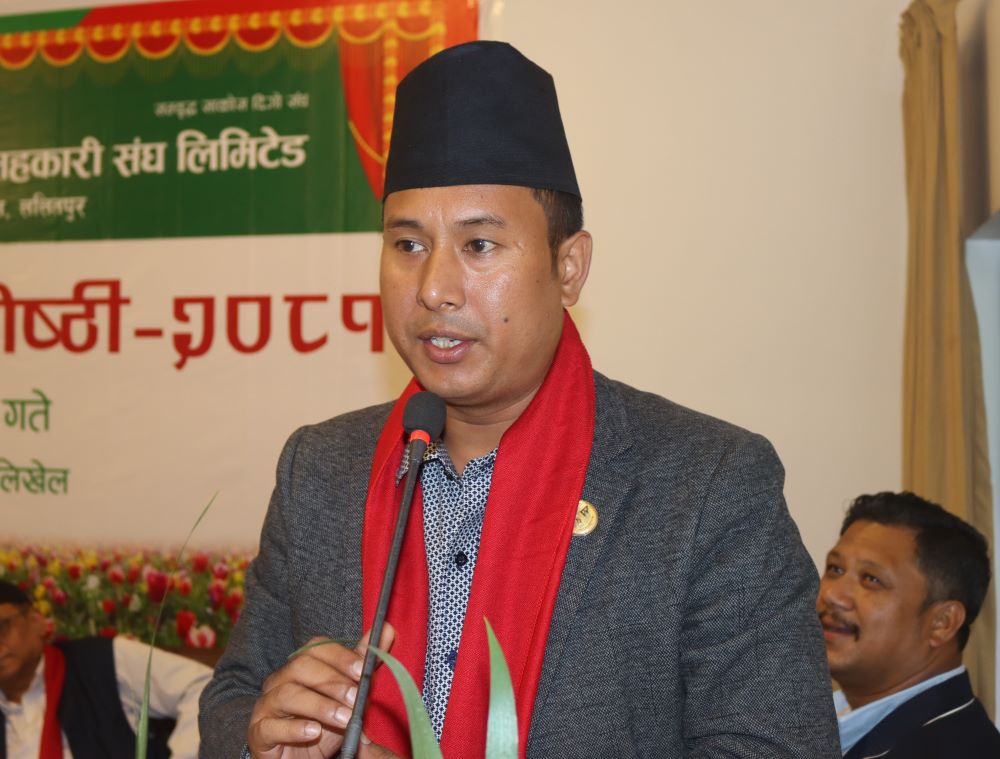 एक प्रतिशत सहकारीको बदमासीले सवै सहकारी बदनाम भएः मन्त्री बज्राचार्य